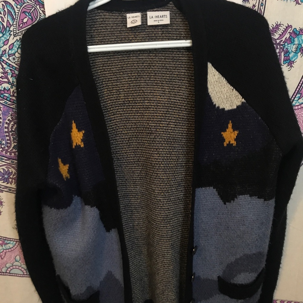 LA Hearts Cardigan